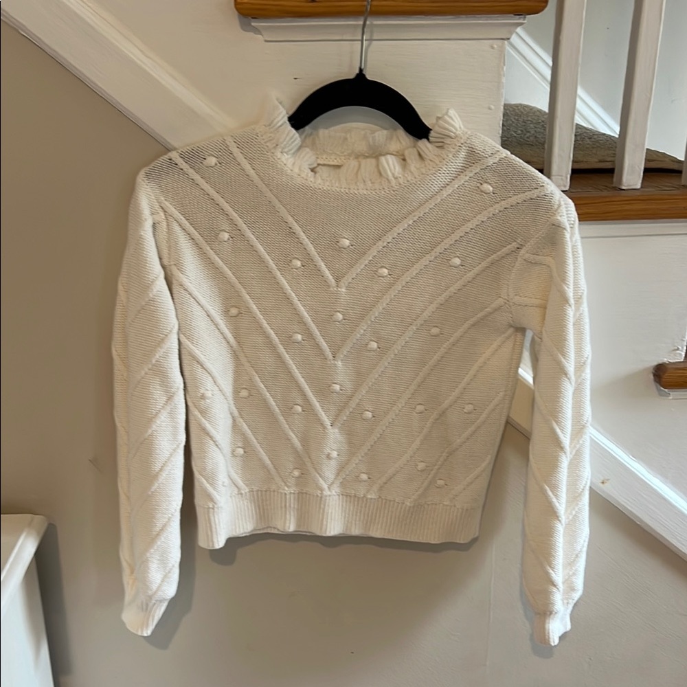 Elegant White Sweater